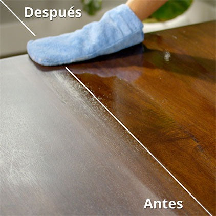 Restaurador de madera natural Beeswax: Restaura, protege y da brillo a tus muebles viejos al instante.