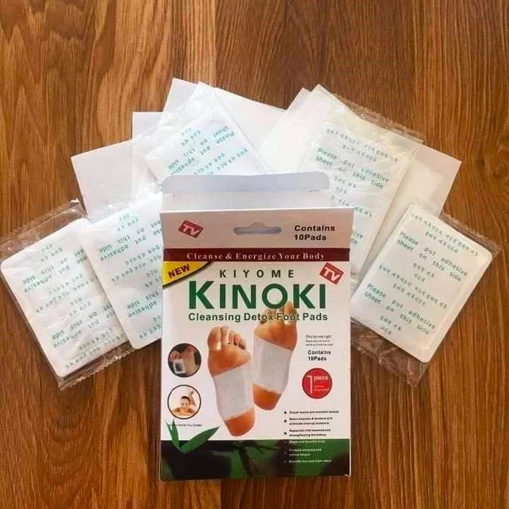 Parche détox KINOKI; Recupera tu energía y despierta renovado/a cada mañana. ¡Bienestar total en solo una noche!