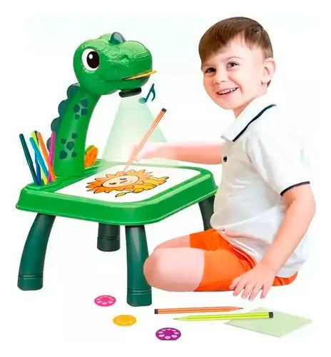 Mesita de dibujo con proyector led (Juego didáctico)