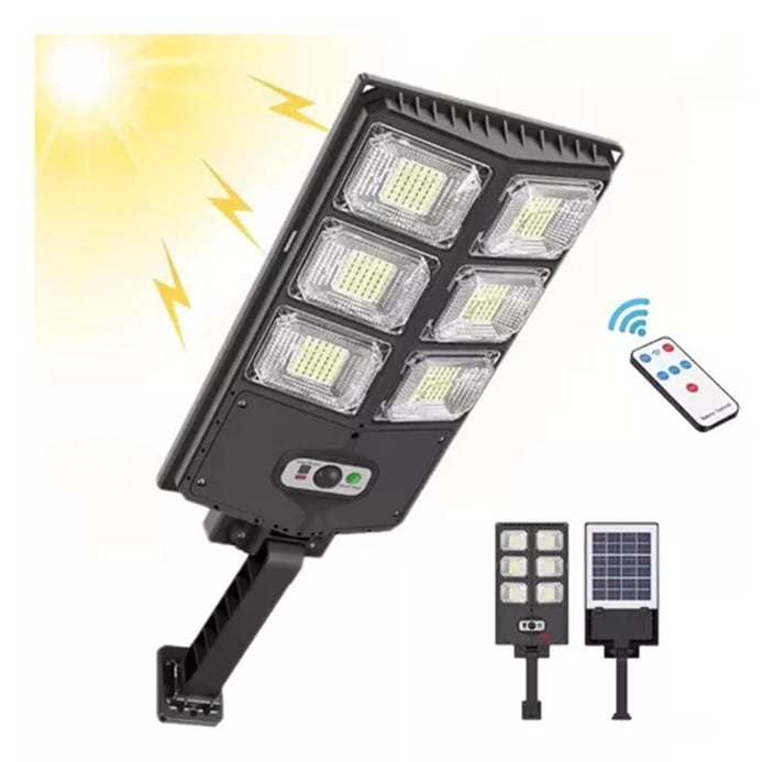 Lámpara LED Solar; con esta lampara olvídate de los cables, del gasto eléctrico y del miedo a quedarte sin luz.