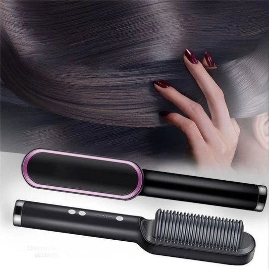 ✨ Peine Alisador Eléctrico – Cabello Liso en Minutos