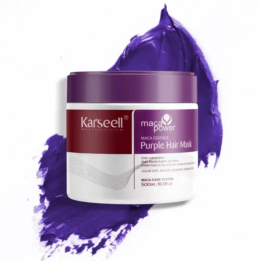 KARSEELL COLLAGEN PURPLE 500M; Matiza y nutre tu cabello en minutos solo desde casa