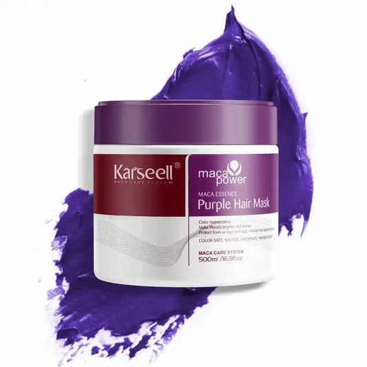 KARSEELL COLLAGEN PURPLE 500M; Matiza y nutre tu cabello en minutos solo desde casa